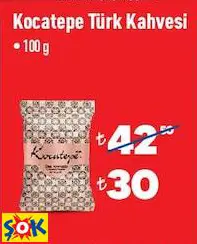 KOCATEPE TÜRK KAHVESİ 100 G KOCATEPE TÜRK KAHVESİ 100 G